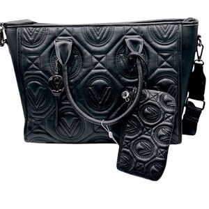 Valentino shoulder/crossbody bag teletypewriters coin purse NWT